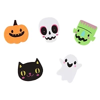 75 Foam Stickers – Pumpkin, Ghost, Cat, Skull, Frankenstein, Halloween, Ages 3+, Party Favors, by Way to Celebrate