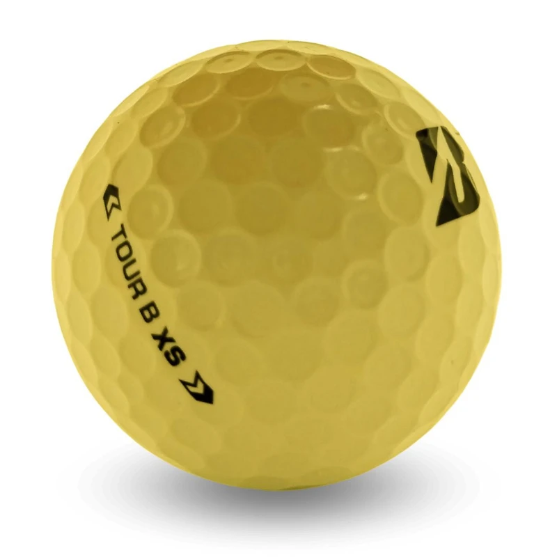 Mulligan - 12 Bridgestone  Tour B RX Yellow 2024 4A Near Mint Recycled Used Golf Balls, Yellow