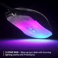 RIVAL 3 GEN2 WIRED MOUSE BLACK - PC