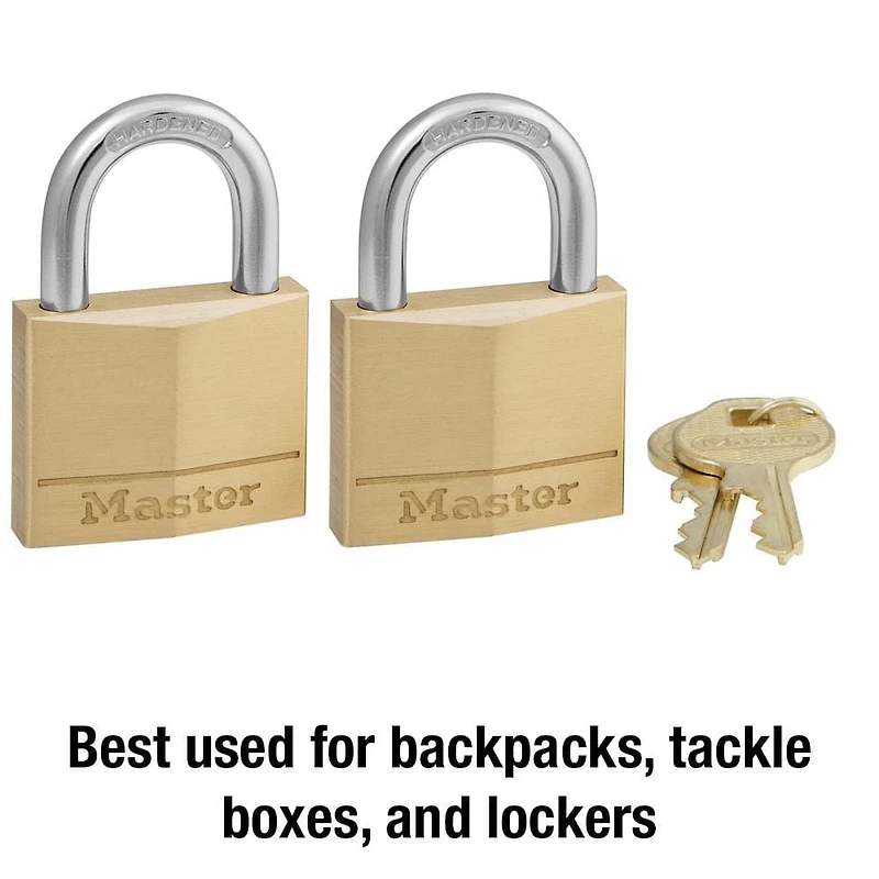 Master Lock 1-9/16” Covered Solid Body Padlock