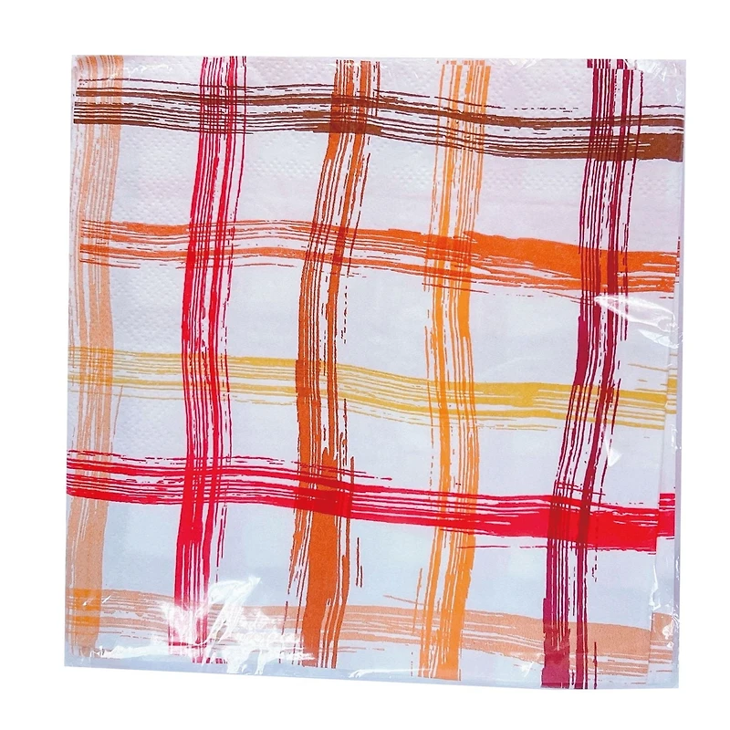 Grid Paper Napkins, 18CT