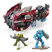 MEGA Halo Chopper Takedown Vehicle Halo Infinite Building Set - 202 pcs