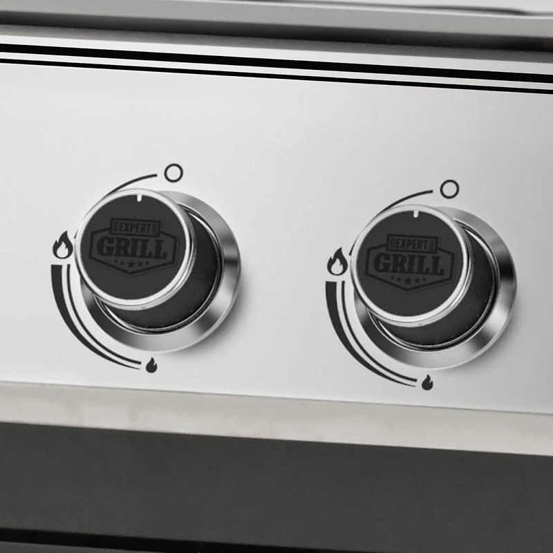 Expert Grill 5-Burner Propane Gas Grill with Side Burner