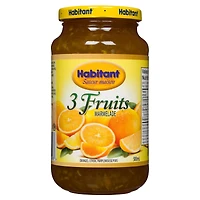 Marmelade aux Trois Fruit Pure Habitant