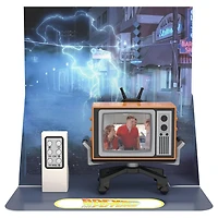 NEW - Tiny TV Classics - Back to the Future Edition- Newest Collectible from Basic Fun - Watch top Back to the Future original movie scenes on a real-working Tiny TV (with working remote)!