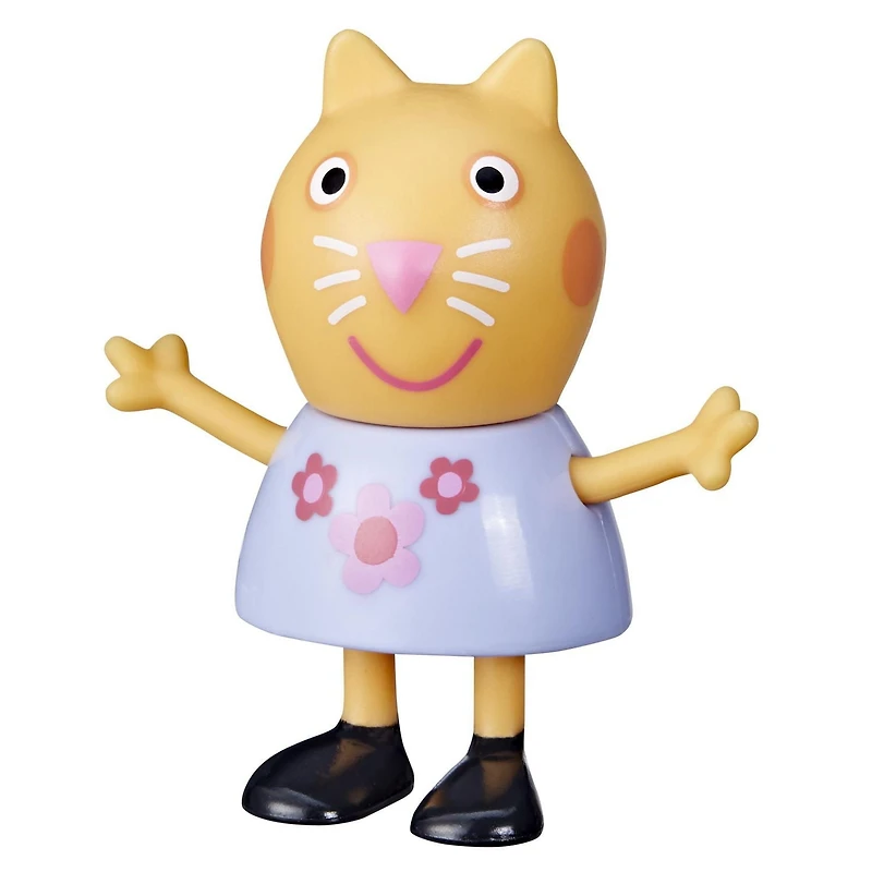 Peppa Pig Peppa's Club, Boîte surprise Club des amis, jouet préscolaire à déballer, inclut 1 des 12 figurines mystères à collectionner, dès 3 ans À partir de 3 ans