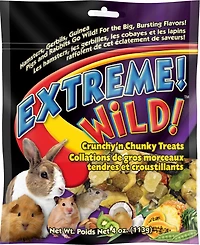 Extreme! Wild!™ Collations de Gros Morceaux Tendres et Croustillants pour Petits Animaux, 113g
