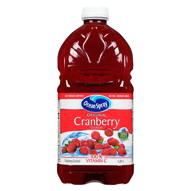 Cocktail aux canneberges Ocean Spray 1,89 l