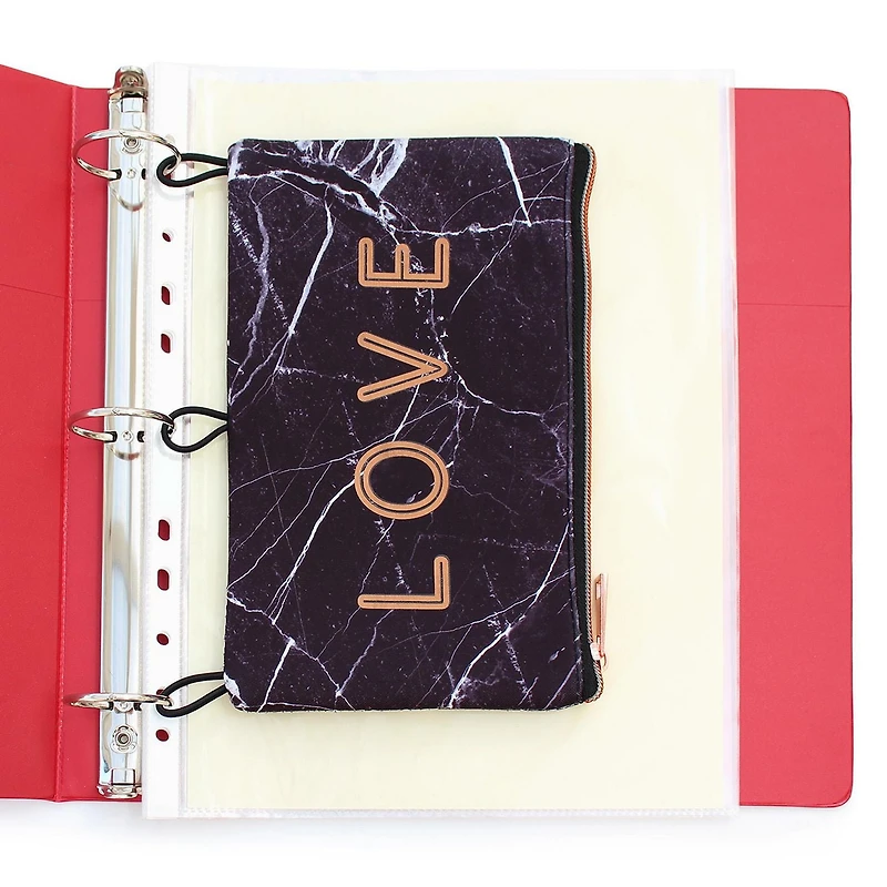 Pen+Gear Pochette organisatrice pour reliure