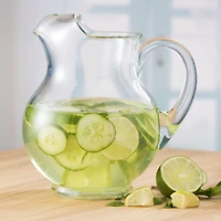 Libbey Glass Acapulco Pitcher with Ice Lip, 96 oz