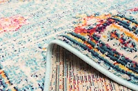 ECARPET Tapis Traditionnel Lotus pour Salon, Chambre, Salle A Manger, Entrée, Couloir et Plus Encore.