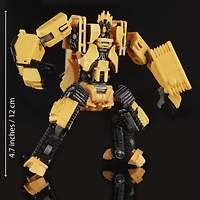 Transformers Toys Studio Series 41 Deluxe Class Transformers: Revenge of the Fallen Movie Constructicon Scrapmetal Action Figure - Ages 8 and Up, 4.5-inch