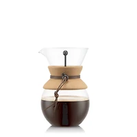 Bodum Pour Over Cafetière avec filtre permanent Verser, 1L, 34oz