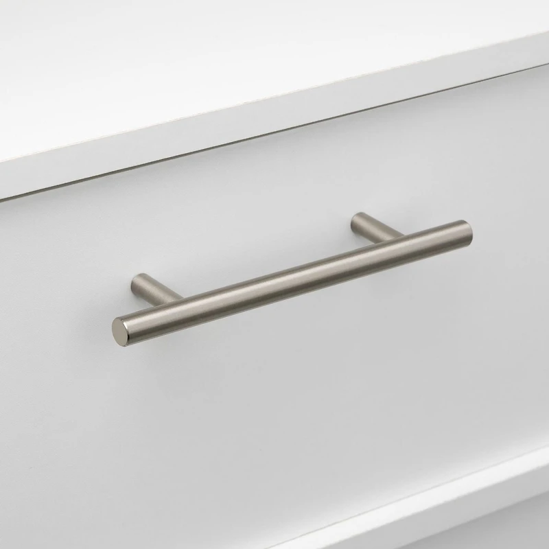 Era Poignées d'Armoire Rondes Paquet de 2 Nickel Satiné