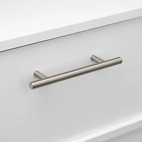 Era Poignées d'Armoire Rondes Paquet de 2 Nickel Satiné