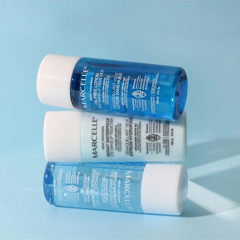 Marcelle Gentle Eye Makeup Remover, New eye contour care complex, 150 mL