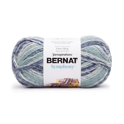 Bernat® Symphony™ #5 Bulky Blend Yarn, 7.9oz/225g 309 Yards
