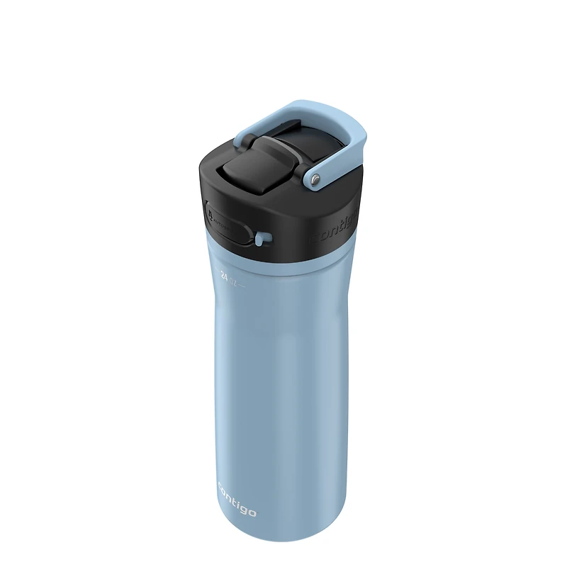 Contigo Ashland Chill 2.0 Stainless Steel Water Bottle with AUTOSPOUT Lid, Glacier, 24 oz (709 ml)