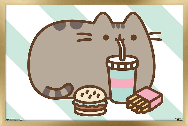Pusheen - Food Wall Poster, 14.725" x 22.375"