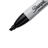 Sharpie Permanent Markers, Chisel Tip, Black, 2 Count