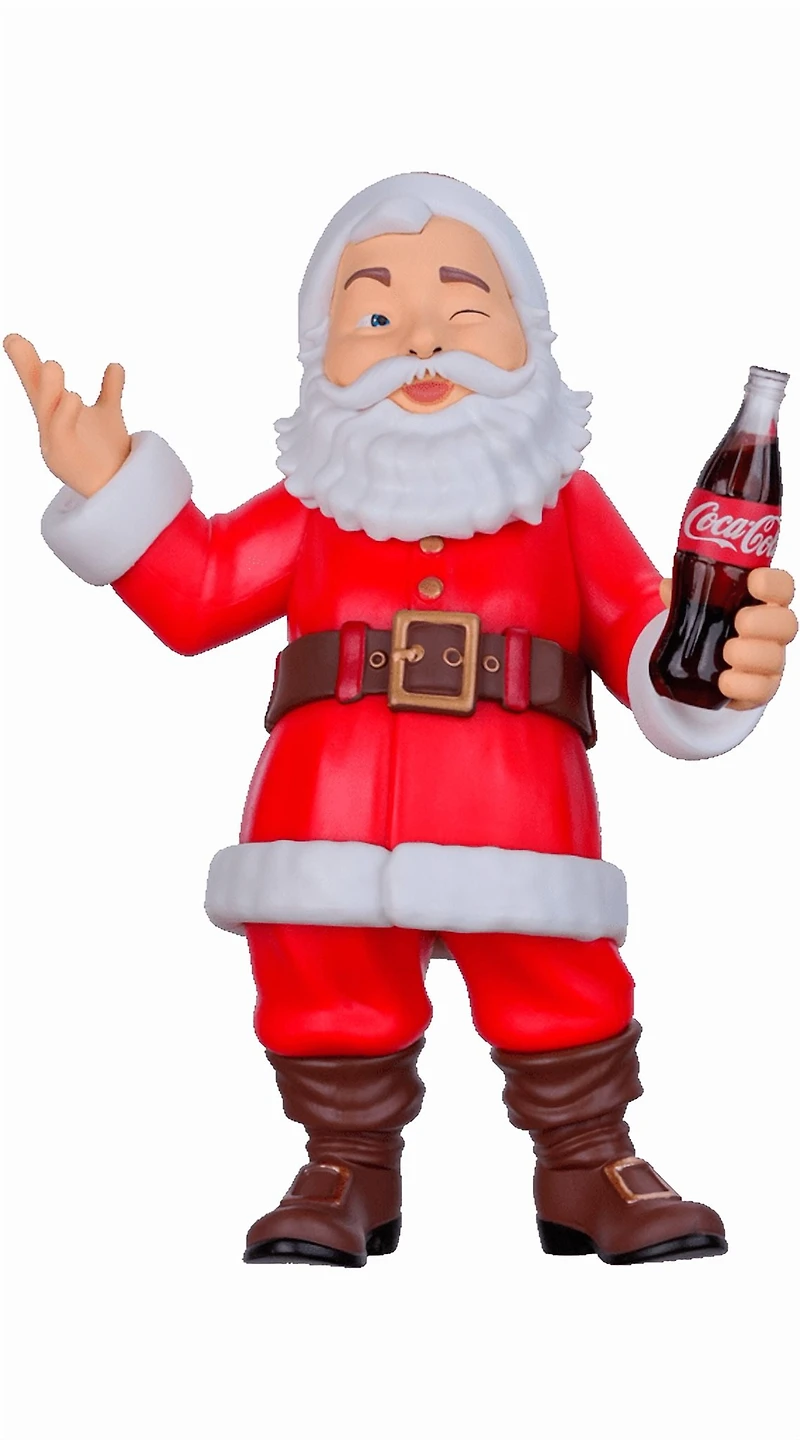 12 cm (4 pouces) Minix Collectible Figurine Coca Cola - Santa