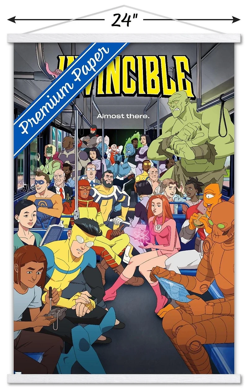 Invincible: Season 2 - Bus One Sheet Wall Poster