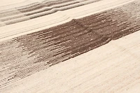 ECARPETGALLERY 5'0" x 8'0" Flat-weaves & Kilims Organica Hand Made Area Rug for Living Room, Dining Room and Bedroom in Ivory