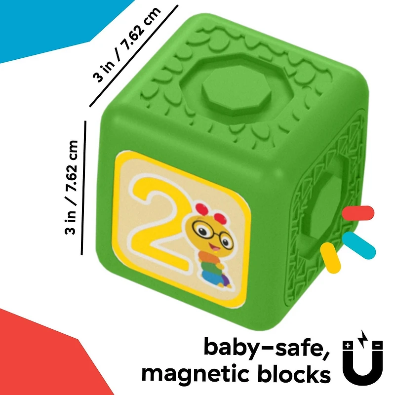 Baby Einstein Connectables Click & Create Magnetic Activity Blocks