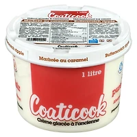 Coaticook Butterscotch Ripple Ice Cream