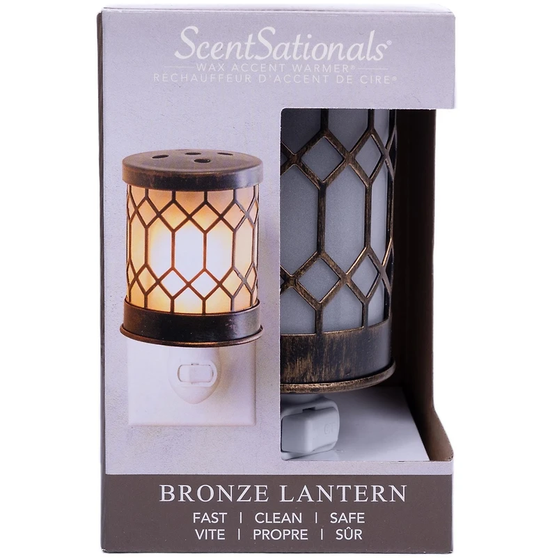 ScentSationals Accent Warmer - Bronze Lantern