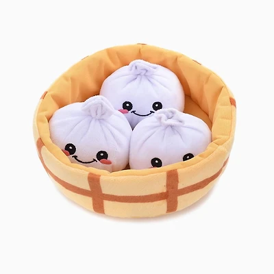 Hugsmart Soup Dumplings Dog Interactive Toy