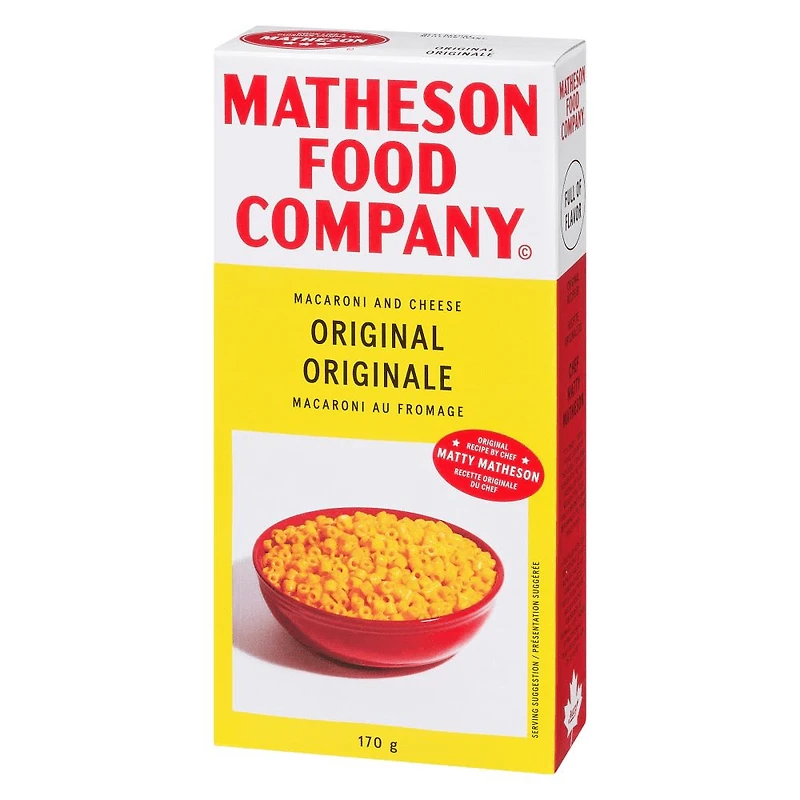 Matheson Macaroni au fromage Originale