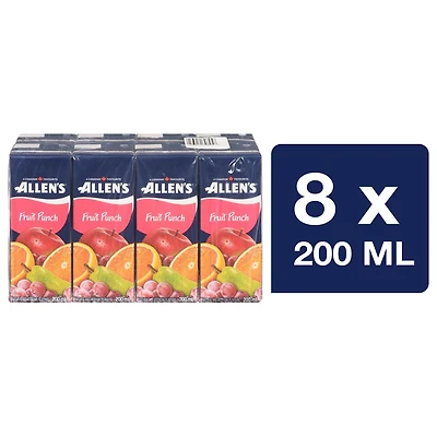 Cocktail punch aux fruits Allen’s 8 X 200ML