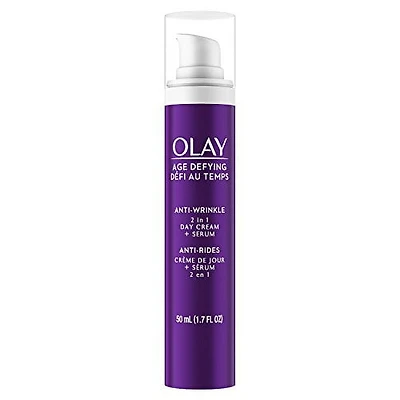 Olay Défi au Temps 2 en 1 Crème de Jour Anti-Rides + Sérum