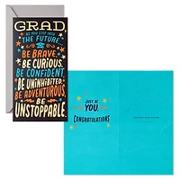 Cartes de la Remise des diplômes, pour carte-cadeau ou argent, Hallmark « Be Unstoppable »(8 cartes et enveloppes)