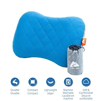 Ozark Trail Ultra-light Air Pillow with Cover, Use Camping, Hiking or Travel, Age Group: Adult, Camping Pillow