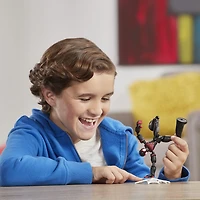 Marvel Spider-Man Bend and Flex  - Figurine flexible Miles Morales de 15 cm, incluant accessoire