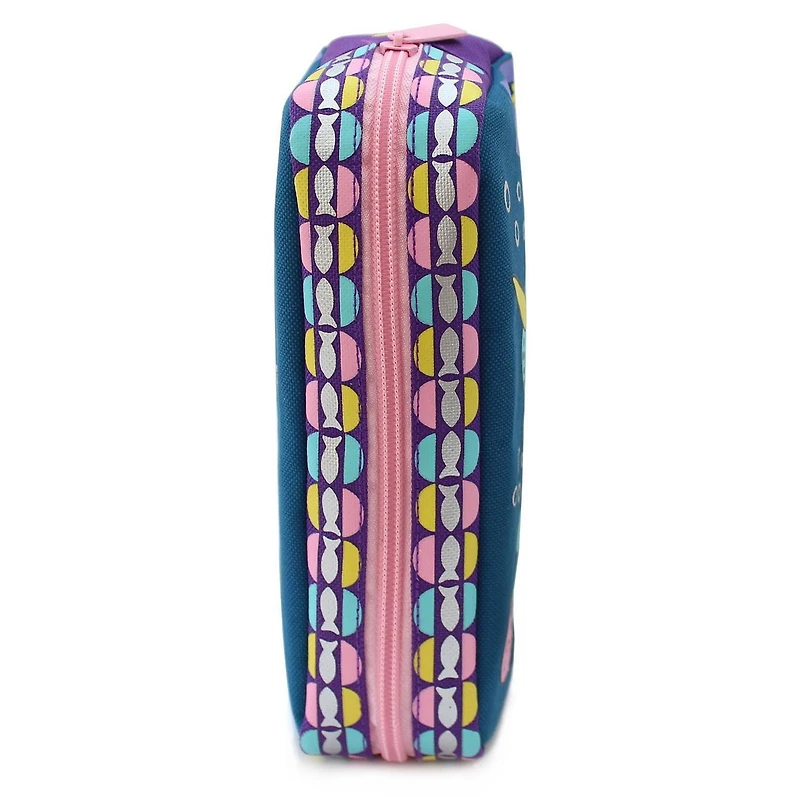 Pen+Gear Character Pencil Pouch with Bubbly Narwhal Design