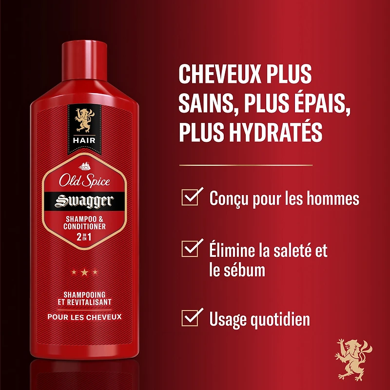 Old Spice Swagger 2in1 Shampoo and Conditioner for Men
