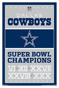 Cowboys de Dallas de la NFL - Champions 13
