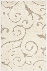 SAFAVIEH Florida Douglas Floral Vines Shag Area Rug