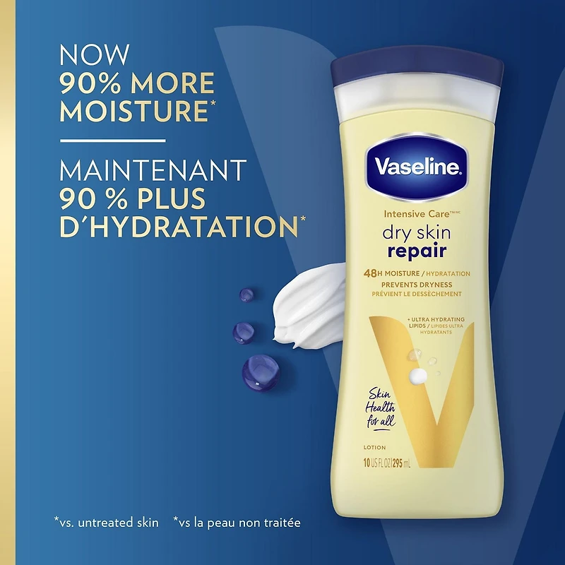 Lotion Corporelle Vaseline Intensive Care Dry Skin Repair 295 mL