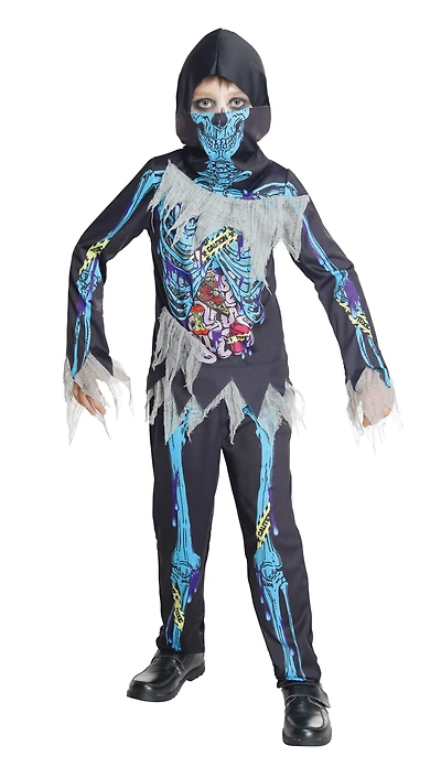zombie squelette pour garçons, moyen NO BRAND IMPORT EX DEGUISEMENT HLW
