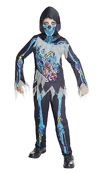zombie squelette pour garçons, moyen NO BRAND IMPORT EX DEGUISEMENT HLW