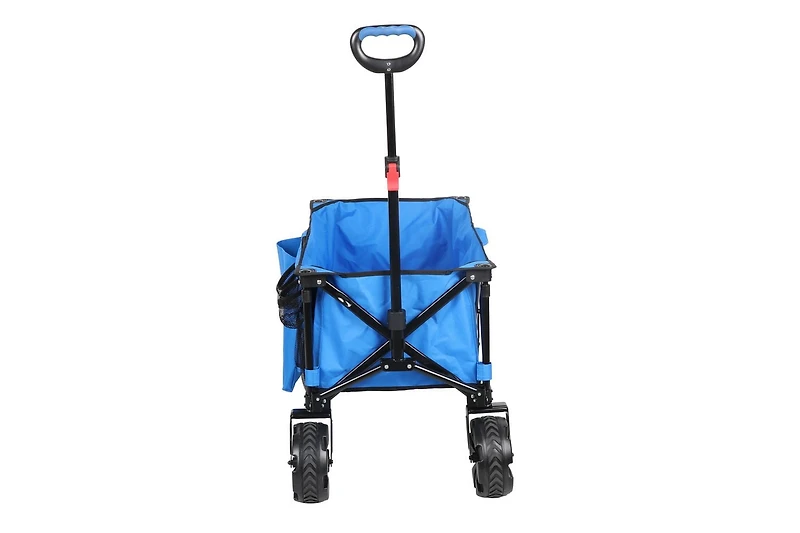 Ozark Trail All-Terrain Wagon, Outdoors, Blue, <ul><li>Telescoping handle</li><li>Removable insert</li><li>Extra storage</li></ul>