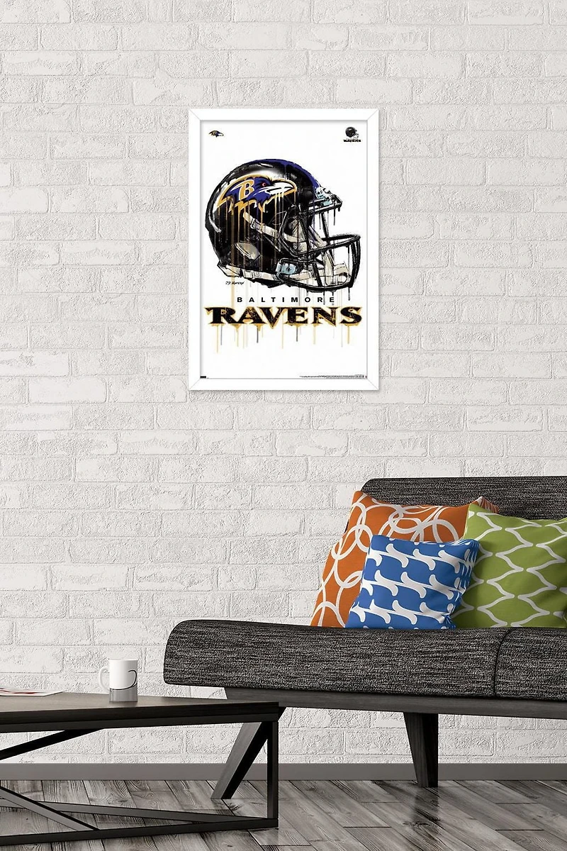 NFL Baltimore Ravens - Casque anti-goutte 20