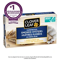 Clover Leaf Hardwood Smoked Oysters