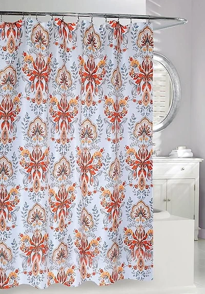 RIDEAU DE DOUCHE À MOTIF DE FEUILLES