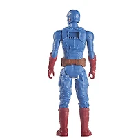 Marvel Avengers Titan Hero Series Blast Gear, figurine Captain America de 30 cm, inspirée de l'univers Marvel, pour enfants à partir de 4 ans À partir de 4 ans