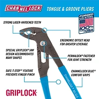 CHANNELLOCK 6.5" GRIPLOCK® Plier